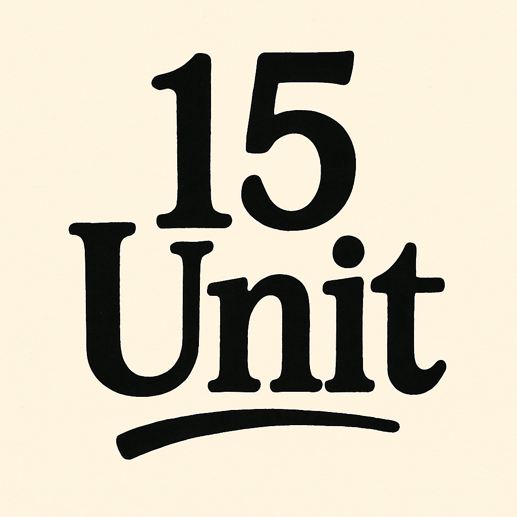 15 Units – Custom Digital Order