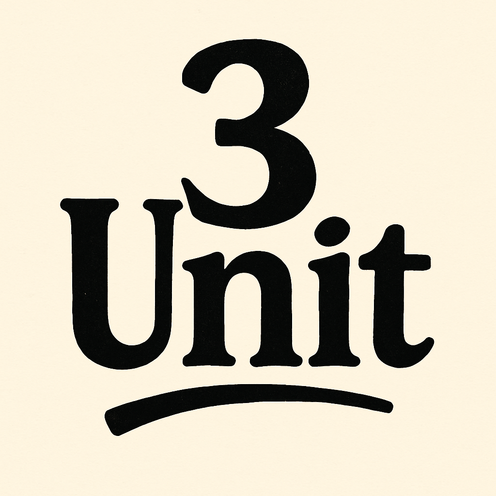 3 Units – Custom Digital Order