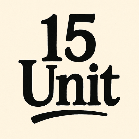 15 Units – Custom Digital Order